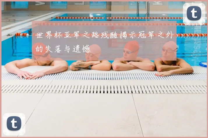 世界杯亚军之路残酷揭示冠军之外的失落与遗憾