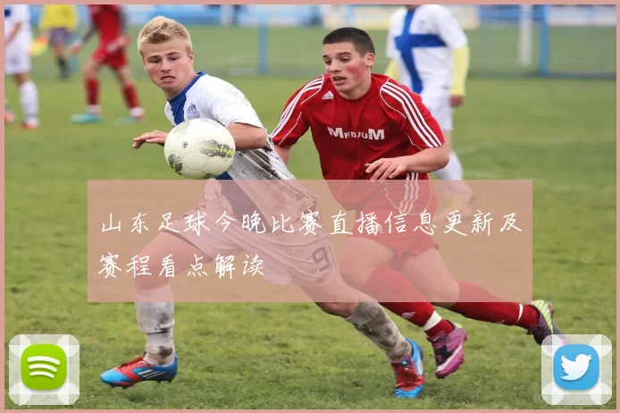 山东足球今晚比赛直播信息更新及赛程看点解读